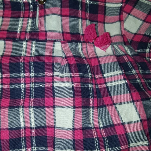 EUC Girl's 6mo 2 Piece Carter's Plaid Set - Picture 2 of 6
